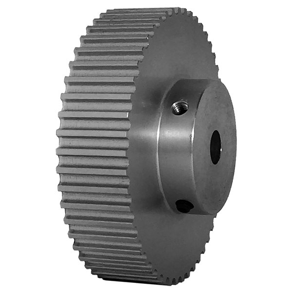 B B Manufacturing 50-5M15-6A5, Timing Pulley, Aluminum, Clear Anodized,  50-5M15-6A5